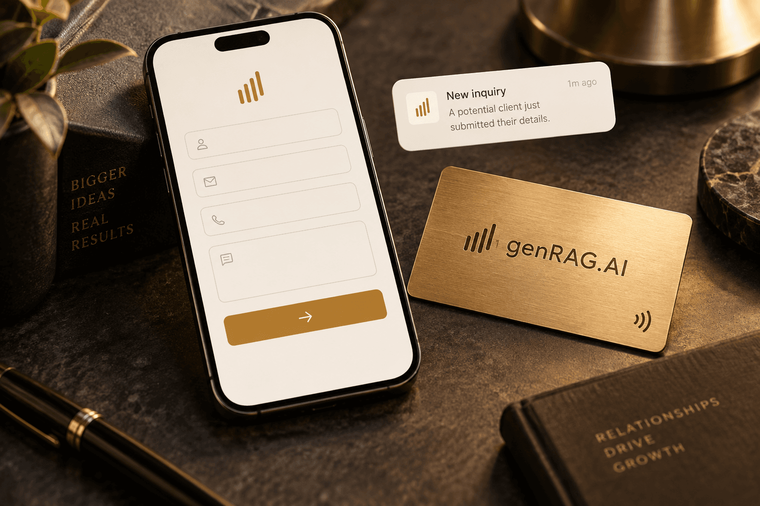 genRAG.AI Lead Generation & Dashboard Sync
