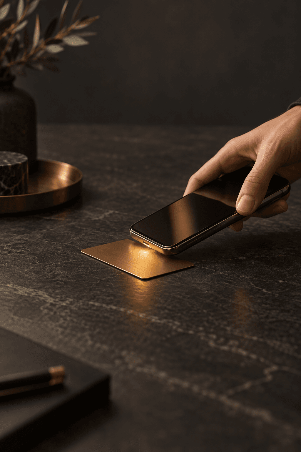 Instant NFC Tap with Metal NFC Card