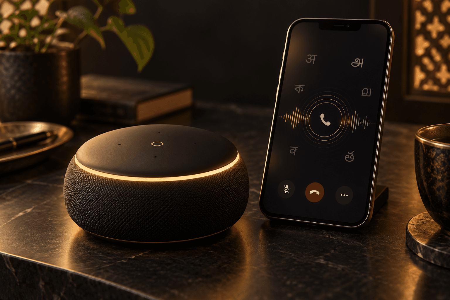 genRAG.AI Voice Waveform Visualizer